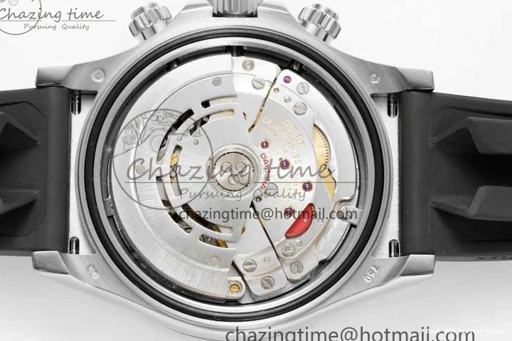 Good Copy Rolex Watches Oysterflex 116519 on 1:1 Best Edition Strap 2269 Rubber ZeroBulk SA Daytona Dial QF Meteorite 0116